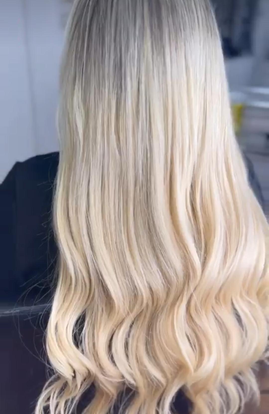 Resultado premium de mega hair no Espaço Samuel Rocha